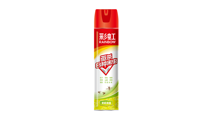 彩虹殺蟲(chóng)氣霧劑600ml茉莉清香