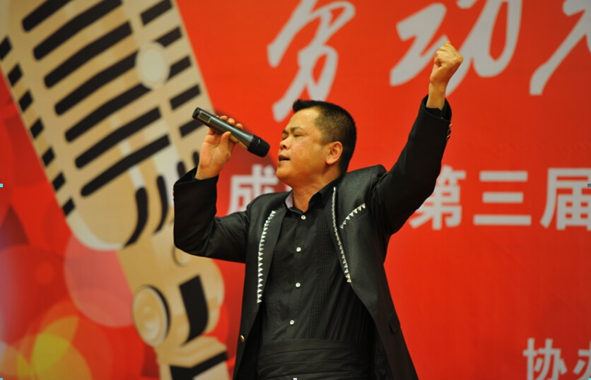 參與比賽的彩虹集團員工