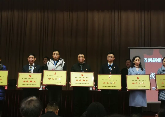 成都彩虹集團(tuán)榮獲四川省民營(yíng)企業(yè)黨建工作示范單位榮譽(yù)稱號(hào)