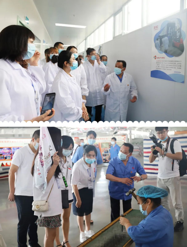 成都彩虹集團(tuán)新津基地迎來(lái)了36位最美逆行抗疫英雄