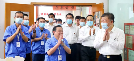 全國人大常委會副委員長陳竺調(diào)研成都彩虹集團(tuán)