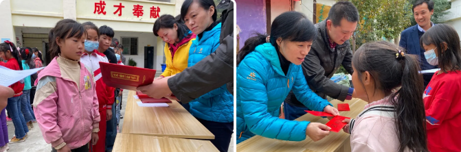 情系大涼山，成都彩虹集團(tuán)營銷支部助學(xué)行